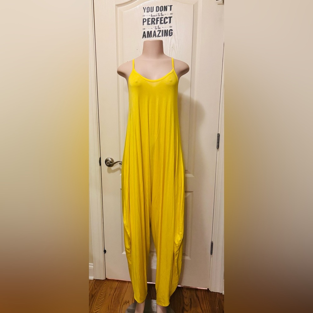 Yellow Women's Jumpsuit